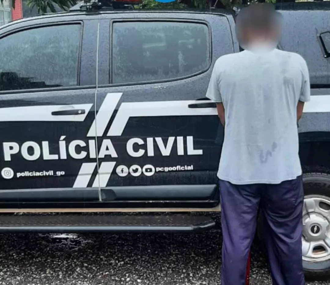 Preso estuprador da filha,da enteada e da vizinha em Porangatu